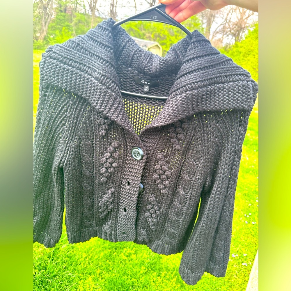 Express sweater in black size medium